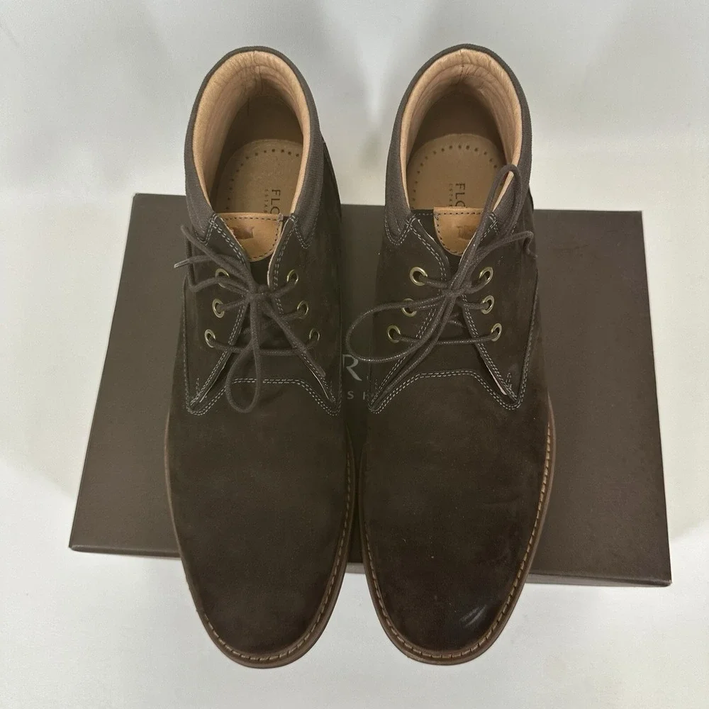 Florsheim Frisco chukka boot brown Nubuck men's size 10 D 15121